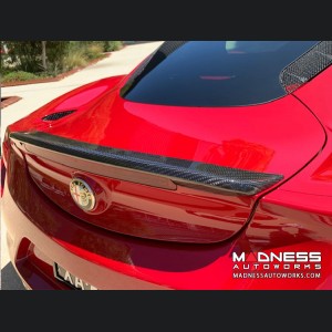 Alfa Romeo 4C Carbon Fiber Rear Spoiler - Coupe 